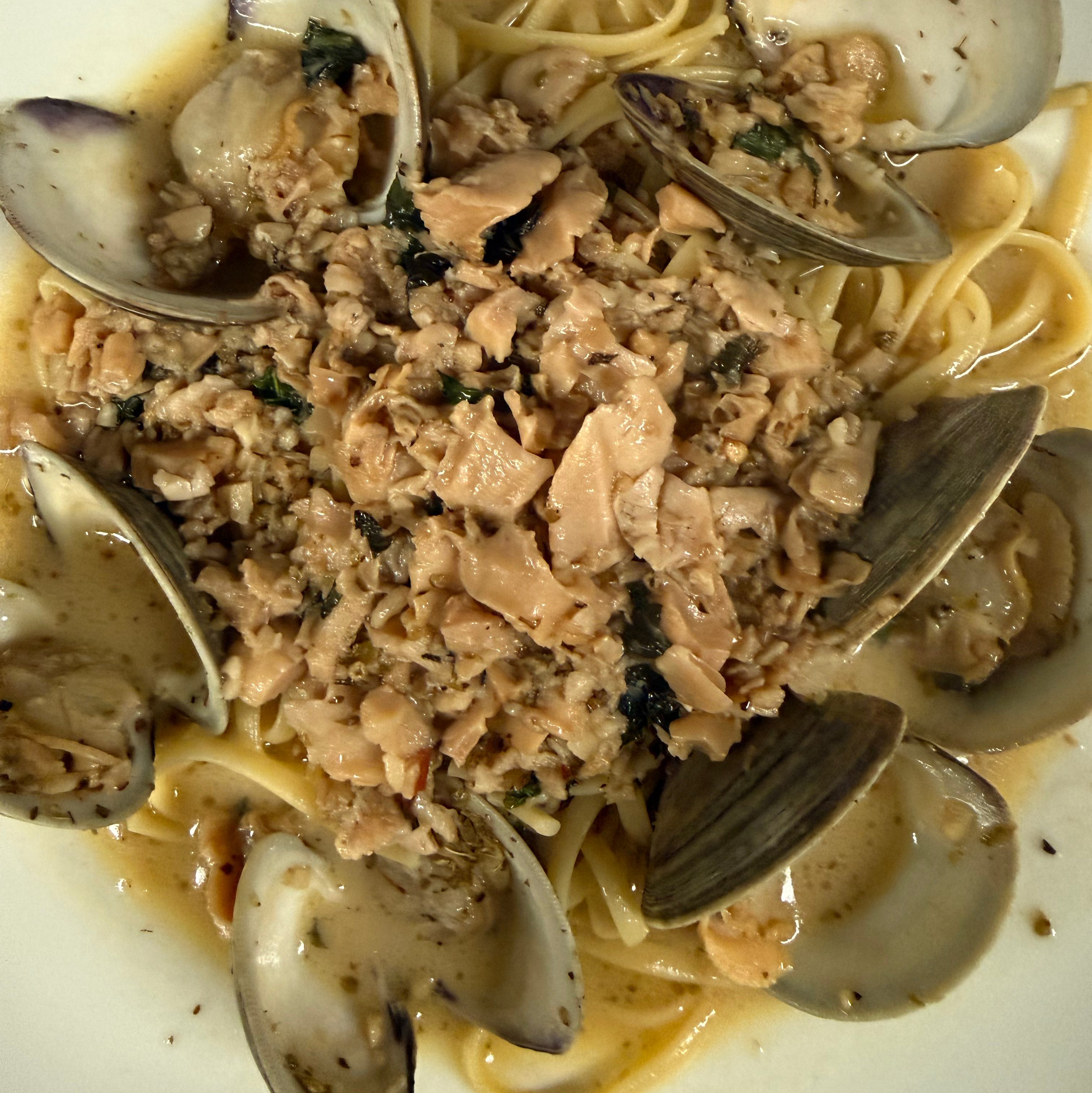 Linguine with Clam Sauce.
