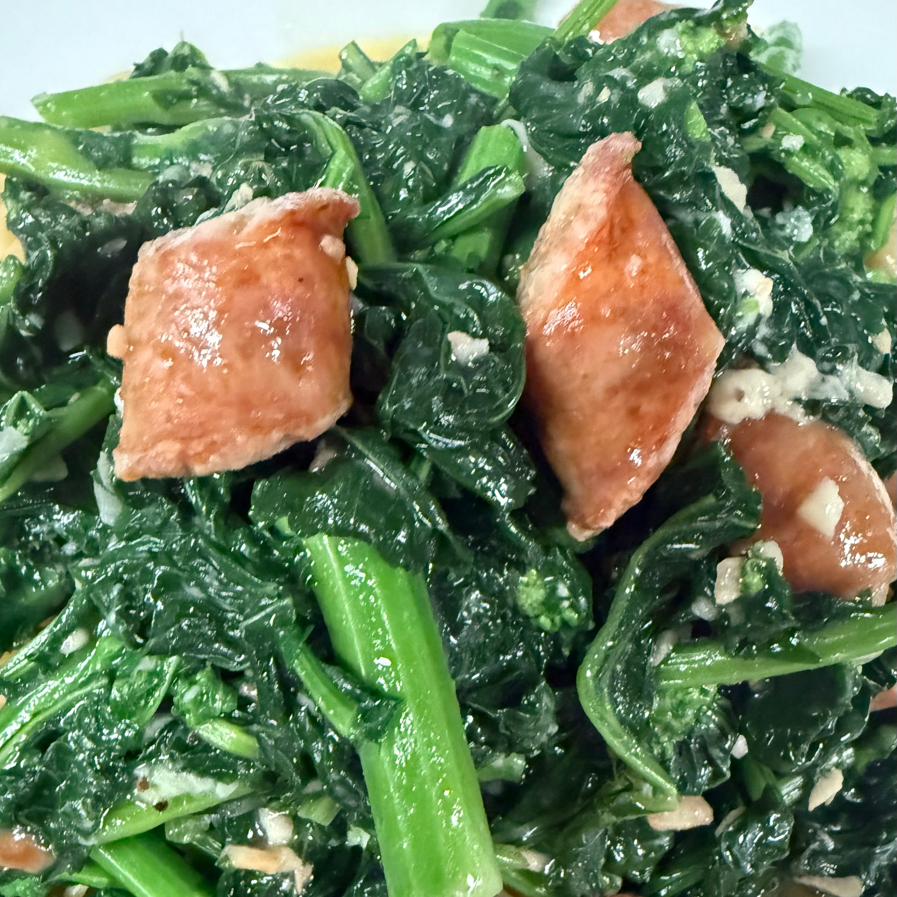 Broccoli Rabe and Sausage.
