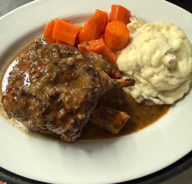 Pork Osso Buco.