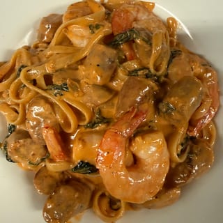 Chipotle Shrimp & Fetuccini