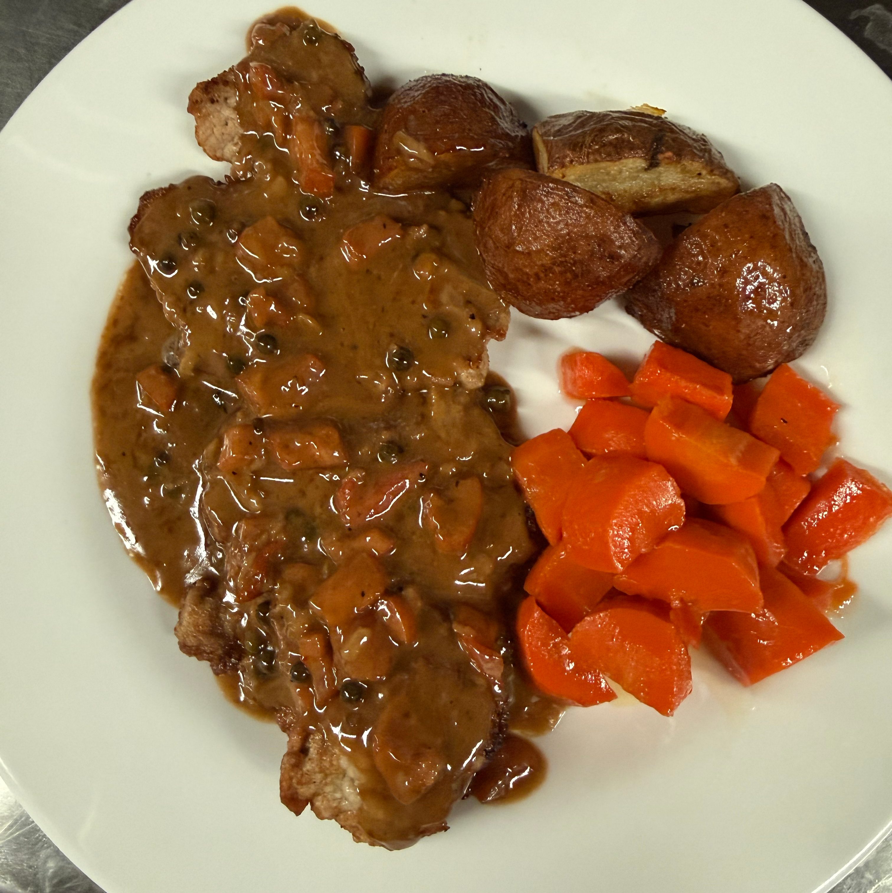 Brandied Veal.
