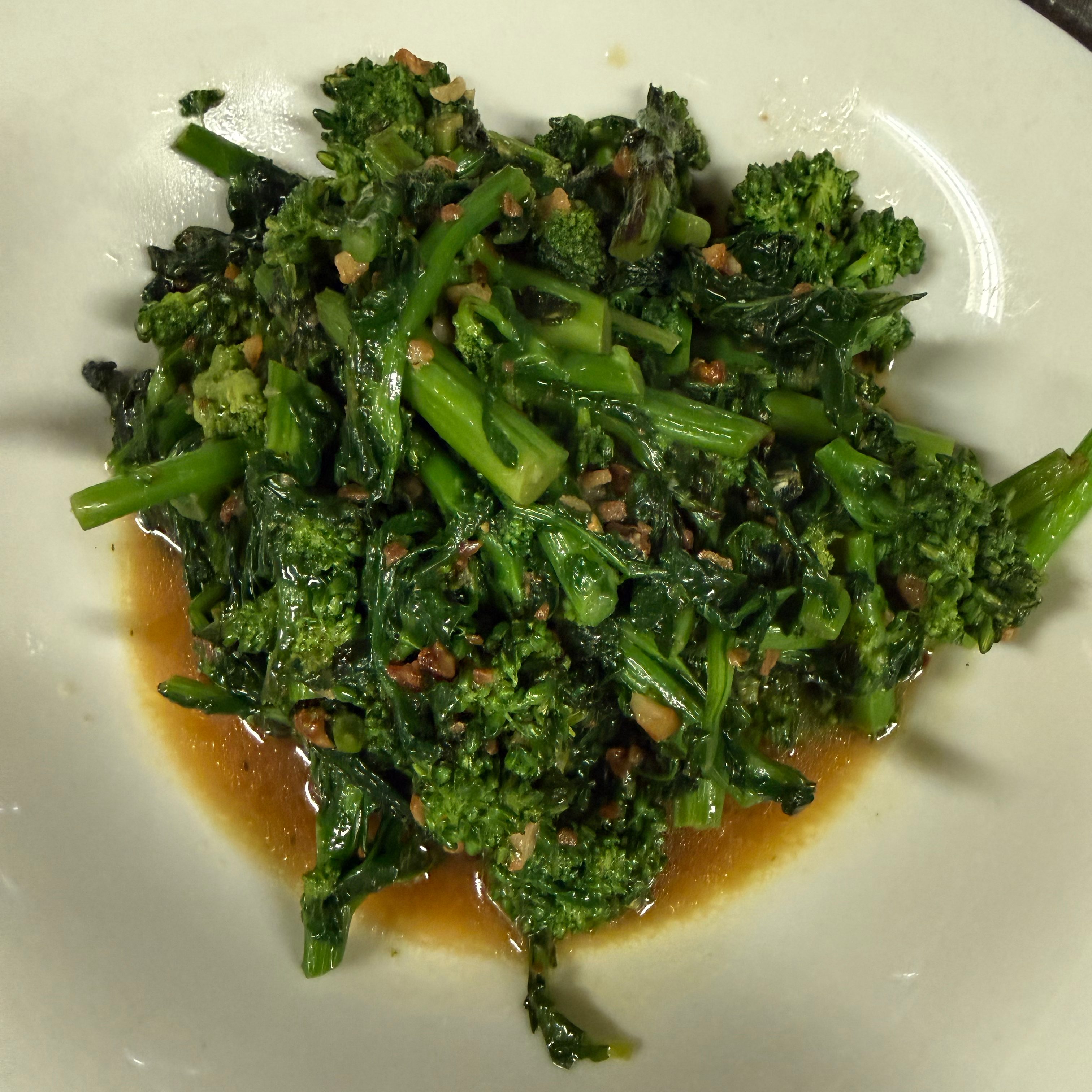 Side Sautéed Broccoli Rabe.