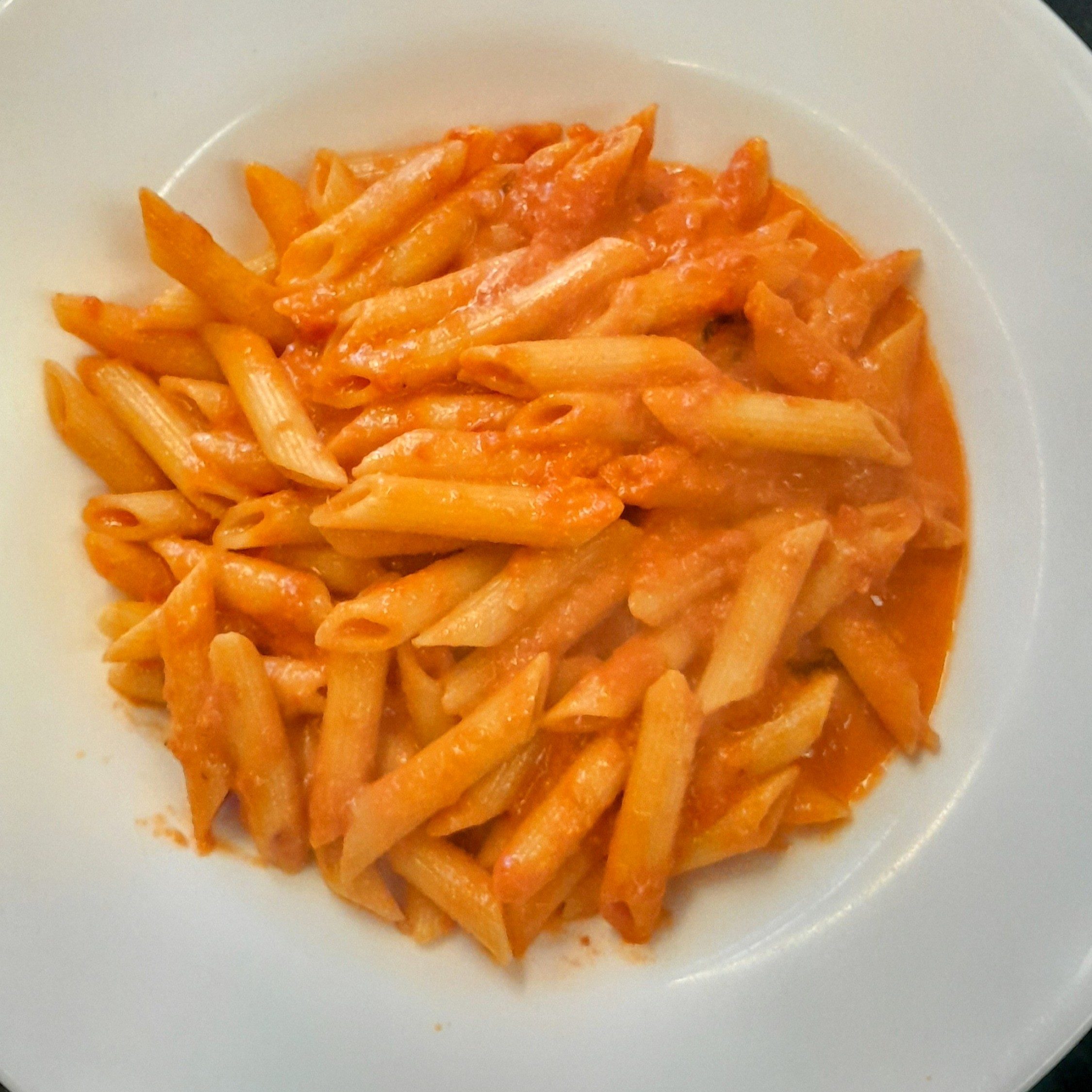 Penne Vodka or Alfredo.