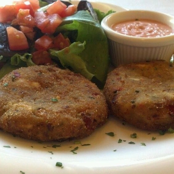 Crab Cakes.