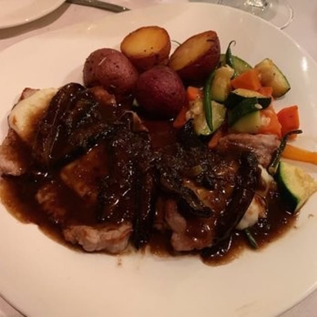 Veal Portobello.